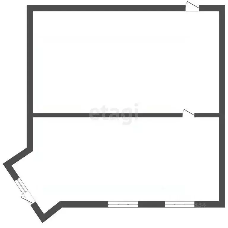 Торговая площадь в Свердловская область, Талица ул. Луначарского, 6Б ... - Фото 2