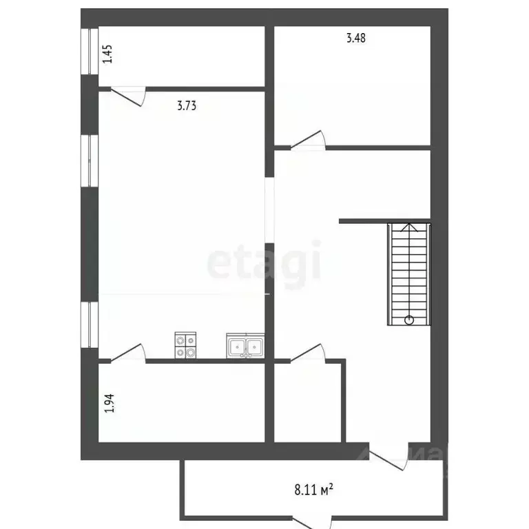 Дом в Ханты-Мансийский АО, Ханты-Мансийск Заречная ул., 37 (137 м) - Фото 2