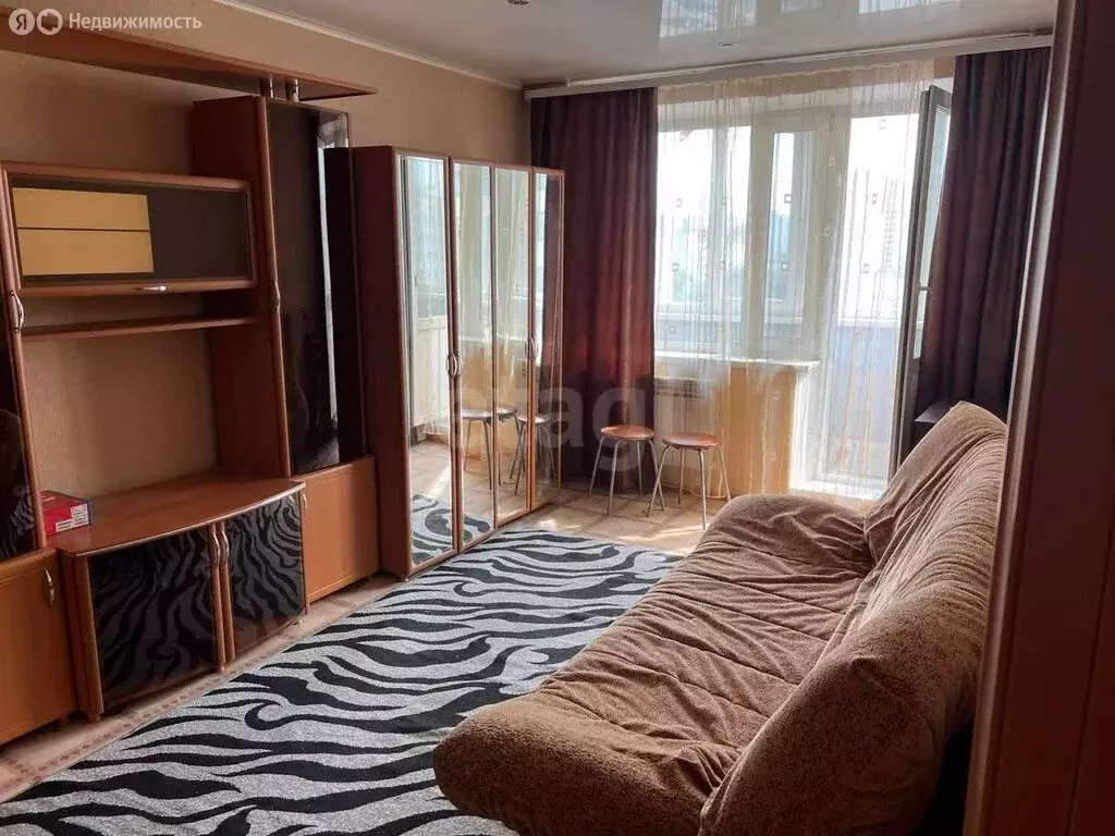 1-комнатная квартира: Тюменский муниципальный округ, село Кулига, ... - Фото 1