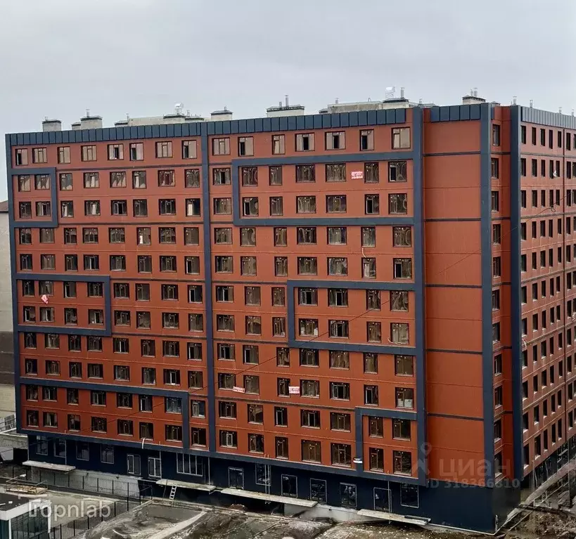 2-к кв. Кабардино-Балкария, Нальчик ул. Тарчокова, 33 (74.6 м) - Фото 0