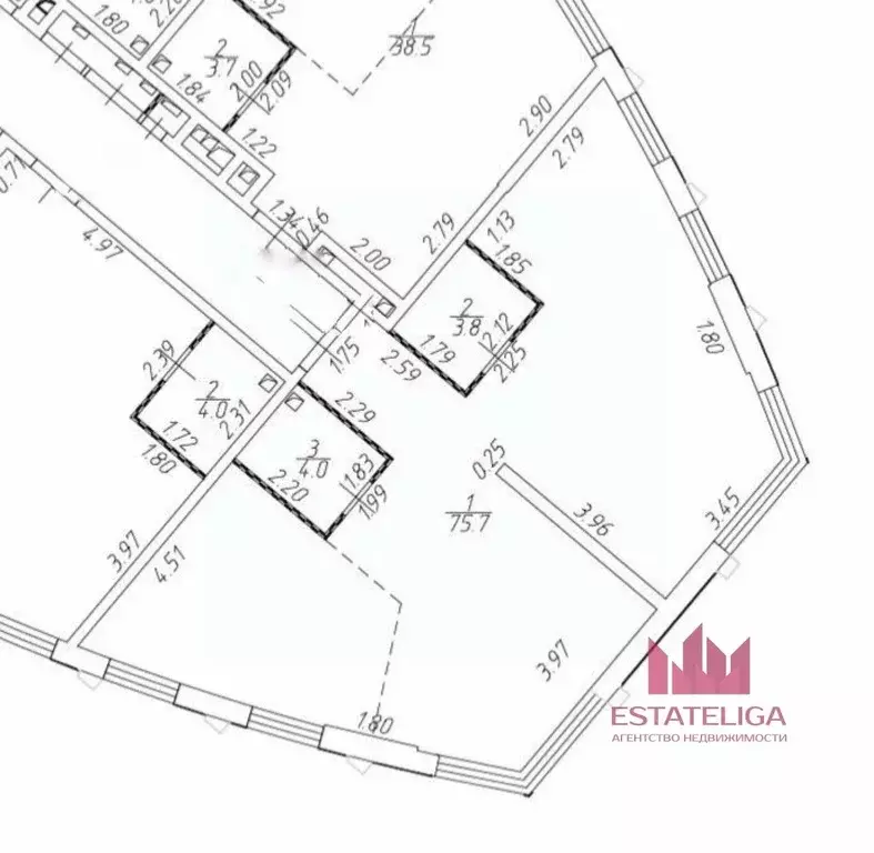 3-к кв. Москва ул. Лобачевского, 120к1 (83.5 м) - Фото 1