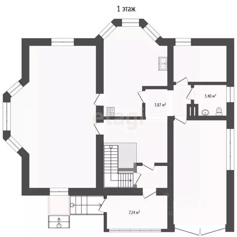 Дом в Московская область, Мытищи городской округ, с. Марфино ул. ... - Фото 1