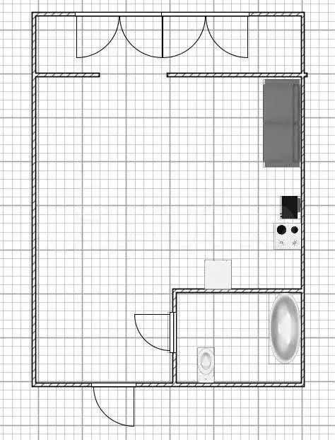 Квартира-студия, 24 м, 2/4 эт. - Фото 1