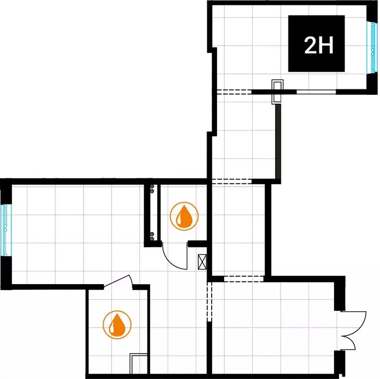 Помещение свободного назначения в Москва ул. Кварцевая, 5к4 (85 м) - Фото 1