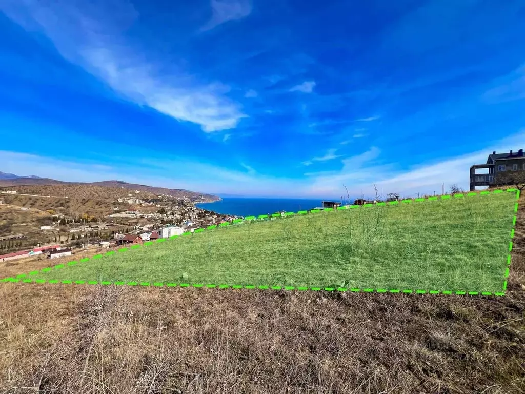 Участок в Крым, Алушта муниципальный округ, с. Солнечногорское ул. ... - Фото 1