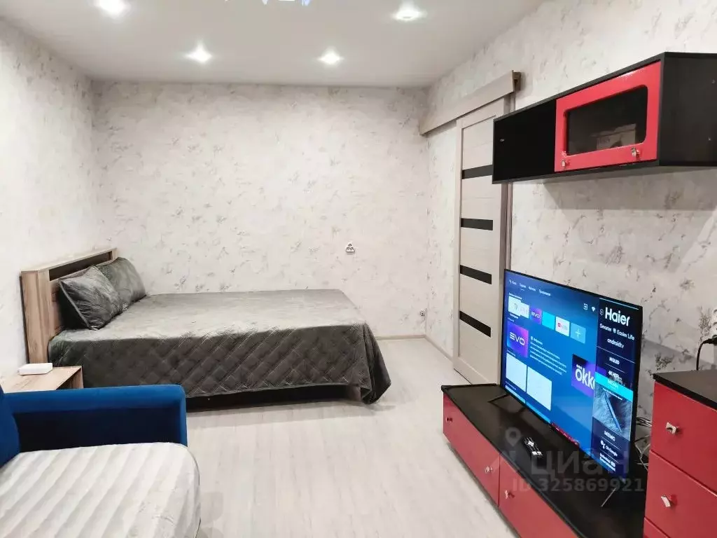 1-к кв. Чувашия, Чебоксары просп. Тракторостроителей, 16к1 (35.0 м) - Фото 1