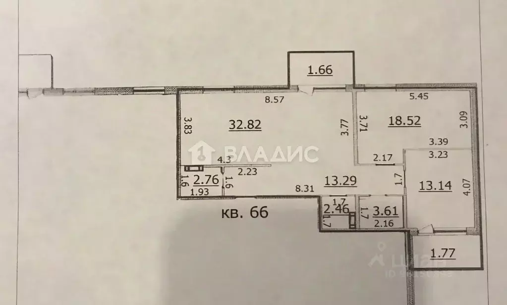 3-к кв. Карелия, Петрозаводск ул. Чистая, 3 (97.0 м) - Фото 2