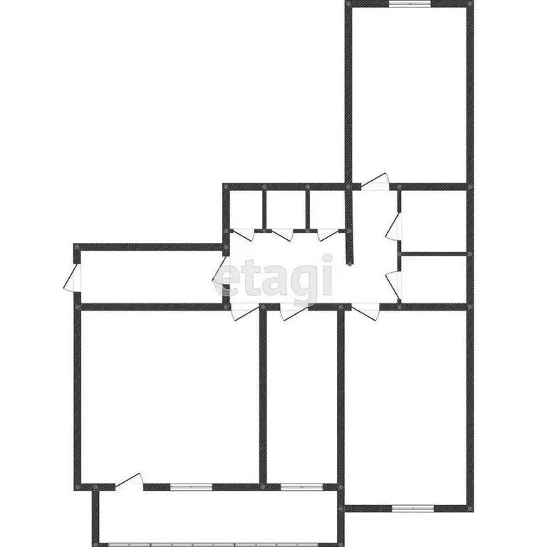 1к в -комнатной квартире (40 м) - Фото 0
