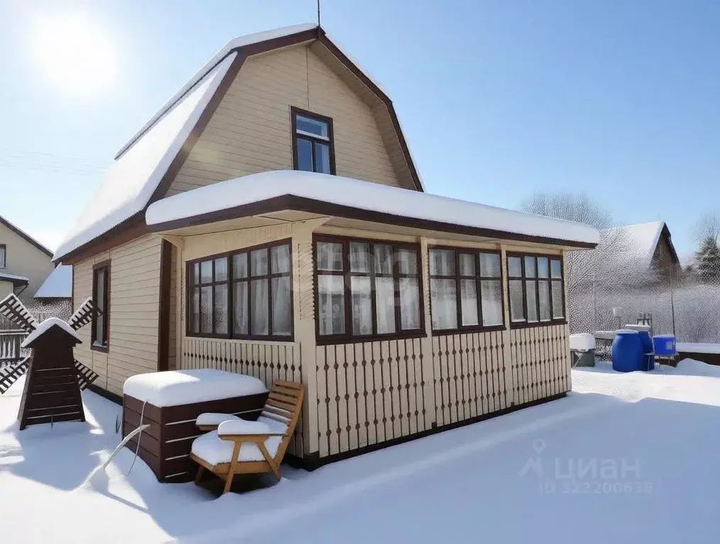 Дом в Ленинградская область, Киришский район, Кусинское с/пос, ... - Фото 1