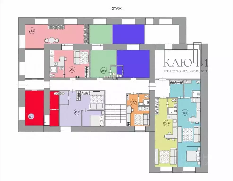 2-к кв. Башкортостан, Белорецкий район, Абзаковский сельсовет, с. ... - Фото 2