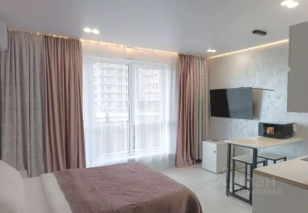 1-к кв. Крым, Ялта муниципальный округ, Виноградное пгт ш. ... - Фото 2