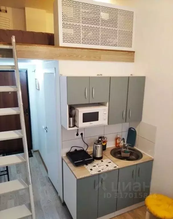 Студия Санкт-Петербург Гатчинская ул., 22 (14.0 м) - Фото 1