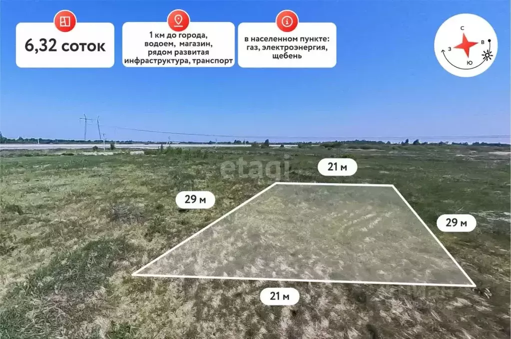 Участок в Тюменская область, Тюмень Славянский двор кп,  (6.3 сот.) - Фото 1