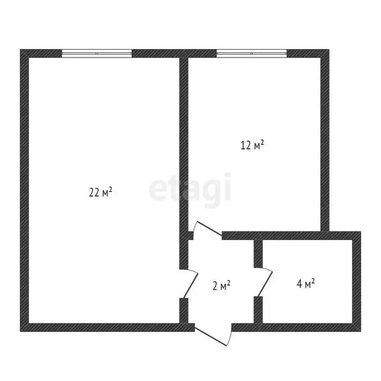 2-комнатная квартира: Каспийск, улица Зейнудина Батманова, 22В (43 м) - Фото 0