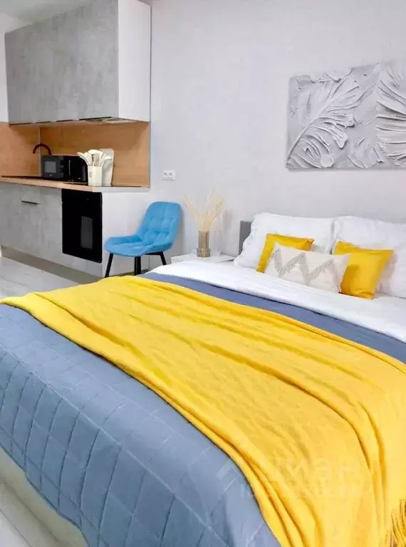 Студия Краснодарский край, Краснодар ул. Штурвальная, 8 (32.0 м) - Фото 2