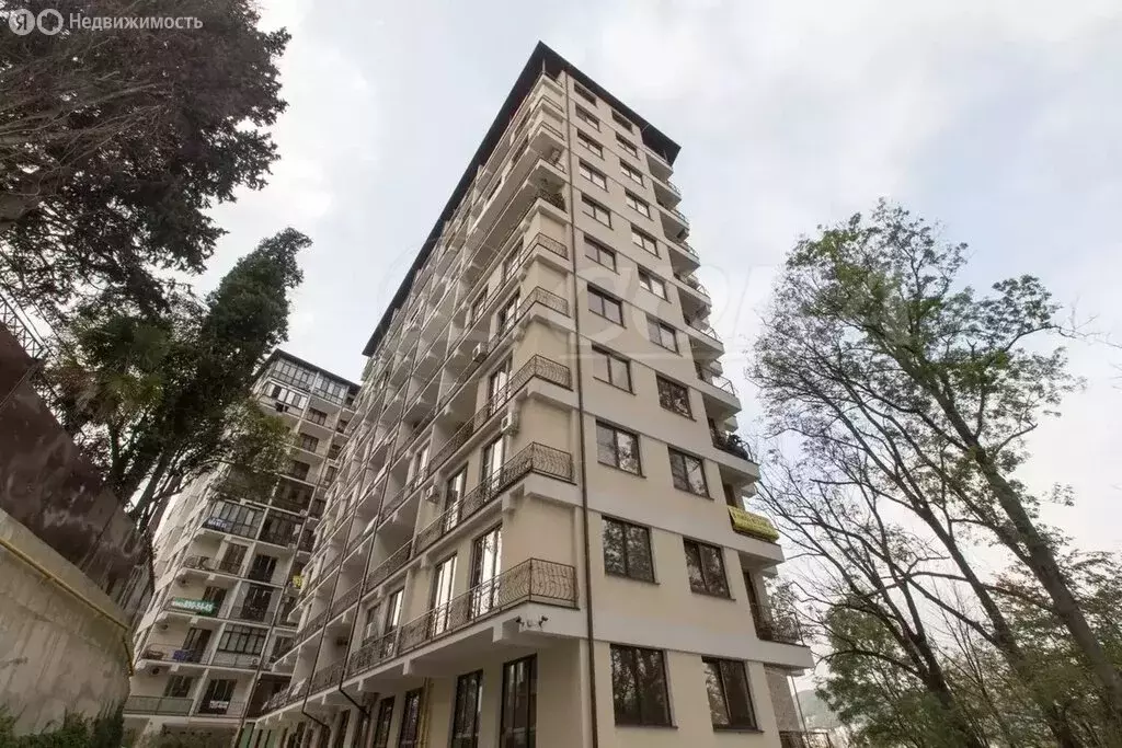 Квартира-студия: Сочи, микрорайон Новый Сочи, Санаторная улица, 48Б ... - Фото 1