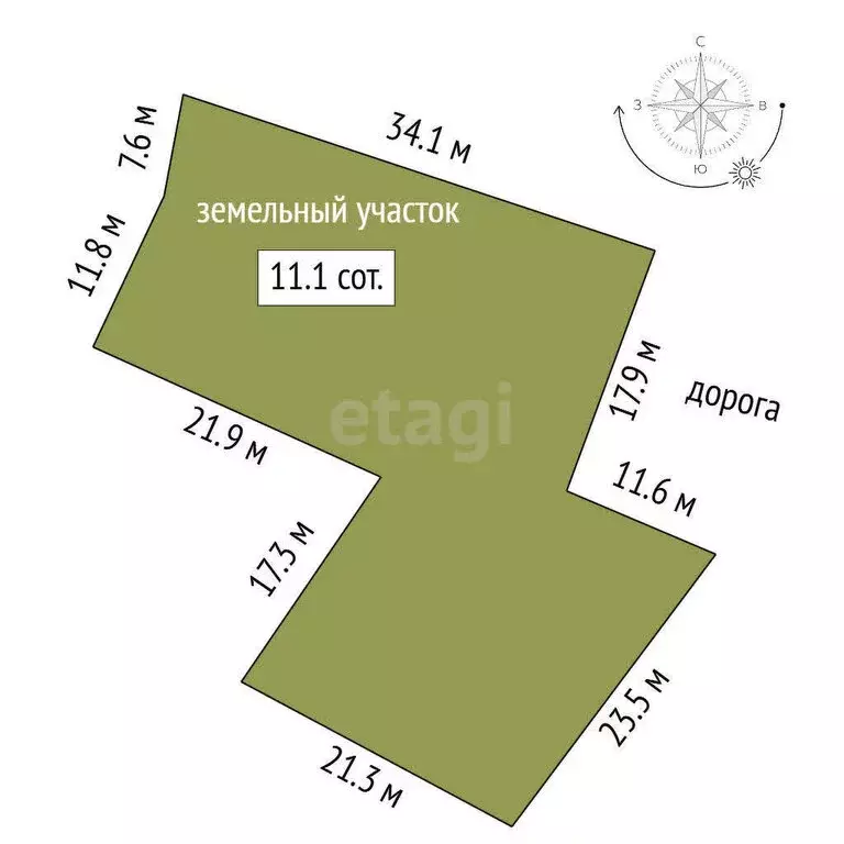 Участок в Челябинская область, Увельский муниципальный округ, СНТ ... - Фото 1