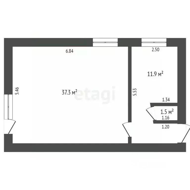 Торговая площадь в Тамбовская область, Уварово 2-й мкр, 11 (51 м) - Фото 2