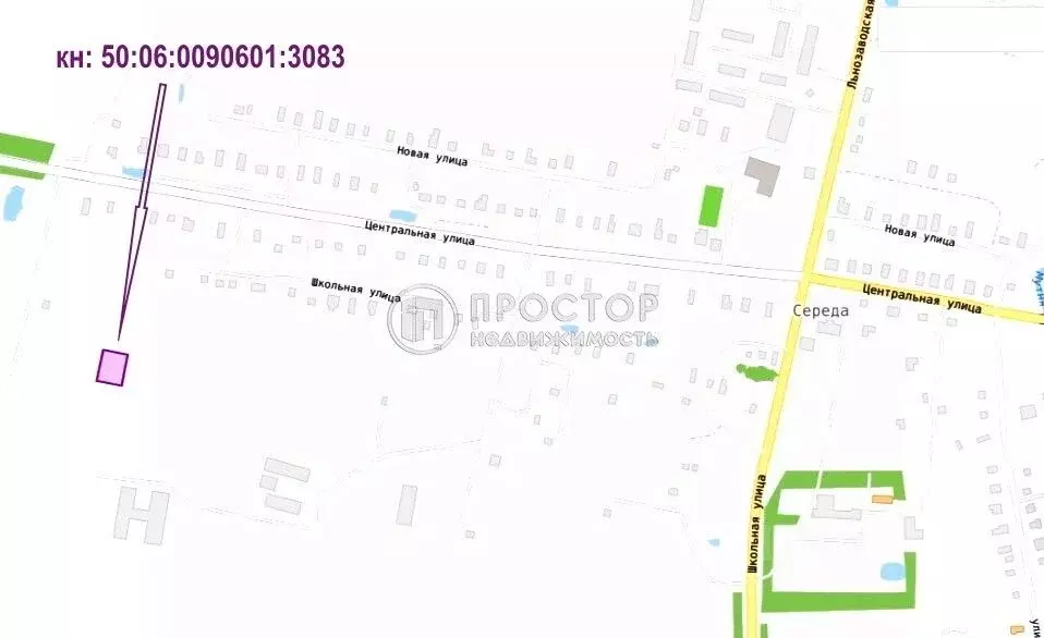 Участок в Московская область, Шаховская муниципальный округ, с. Середа ... - Фото 1