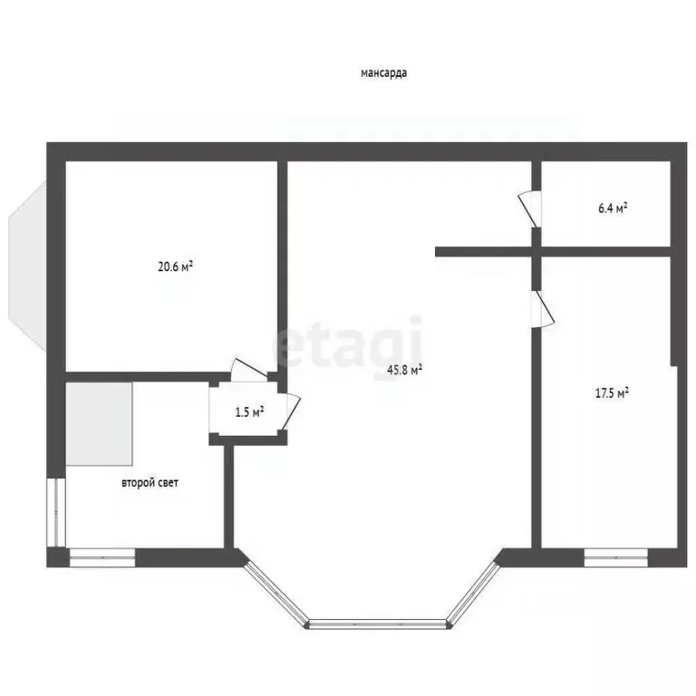 5-к кв. Калининградская область, Калининград Одесская ул., 23 (198.6 ... - Фото 2