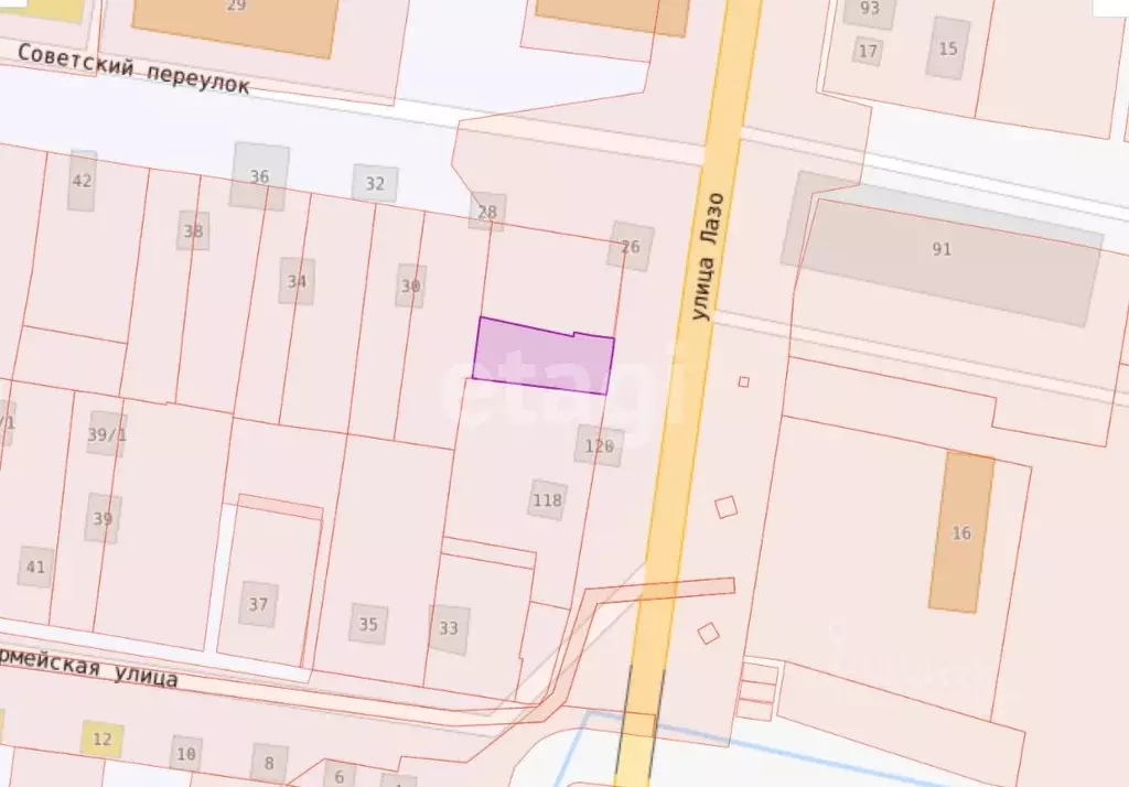 Участок в Амурская область, Благовещенск ул. Лазо (4.0 сот.) - Фото 1