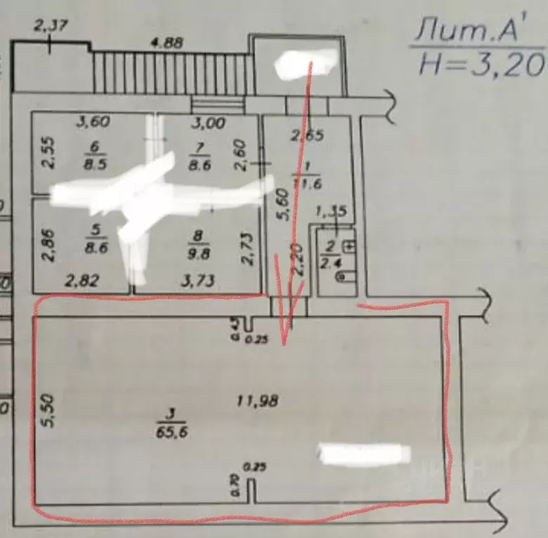 Помещение свободного назначения в Красноярский край, Красноярск ... - Фото 1