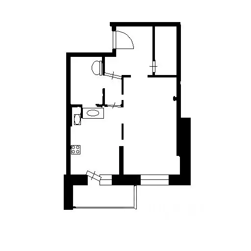 1-к кв. Московская область, Люберцы Инициативная ул., 13 (43.0 м) - Фото 2