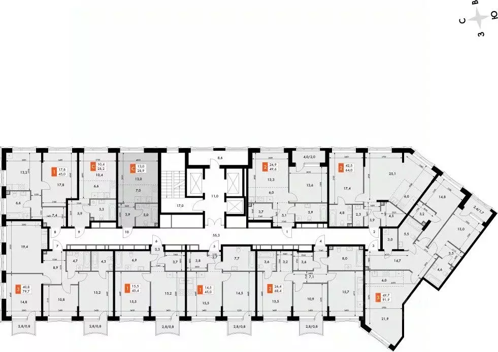 Студия Нижегородская область, Нижний Новгород Черниговская ул. (28.9 ... - Фото 1