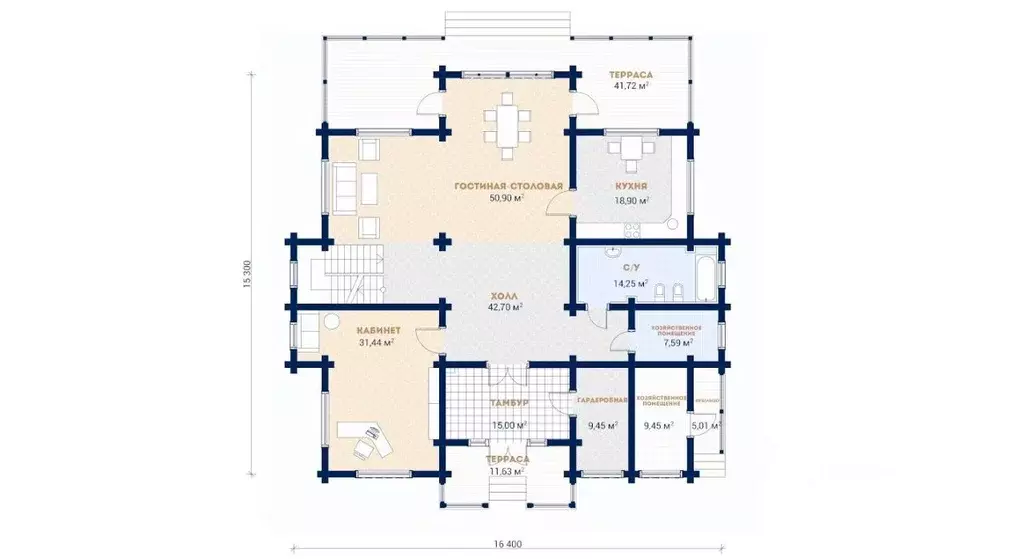 Дом в Ленинградская область, Всеволожский район, Куйвозовское с/пос, ... - Фото 2