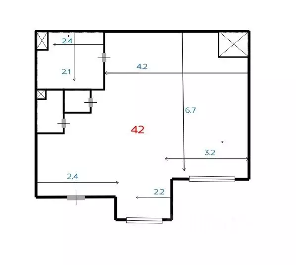 Помещение свободного назначения в Московская область, Одинцовский ... - Фото 2