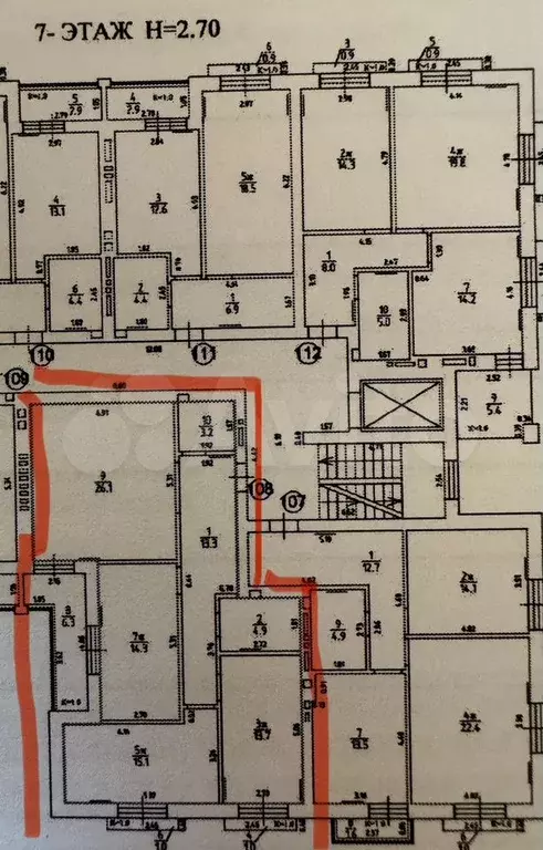 3-к. квартира, 90,6 м, 7/8 эт. - Фото 0