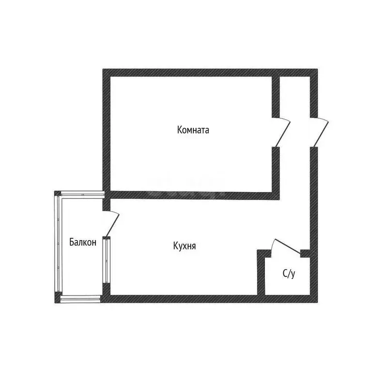 1-комнатная квартира: Казань, Привокзальная улица, 50 (37.9 м) - Фото 1