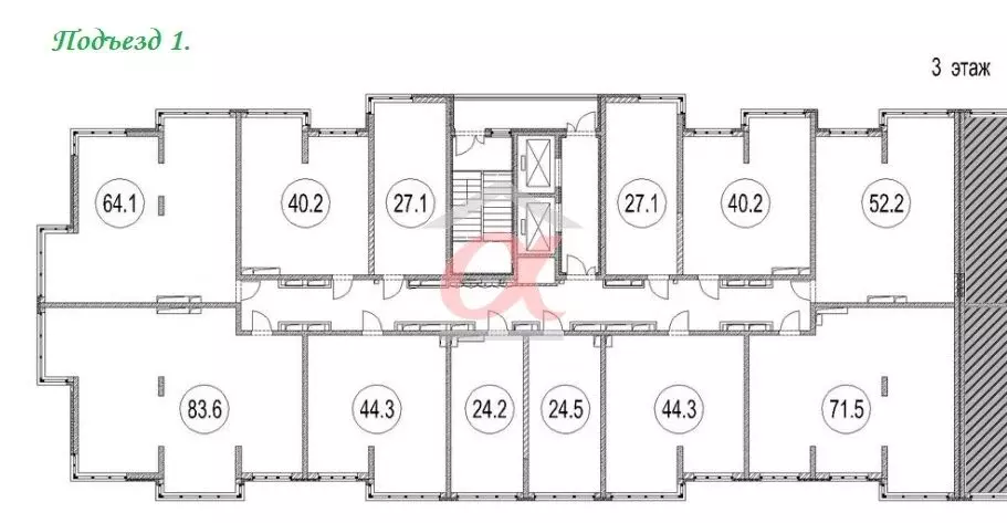 4-комнатная квартира: Кемерово, улица Мичурина, 58к1 (80 м) - Фото 0