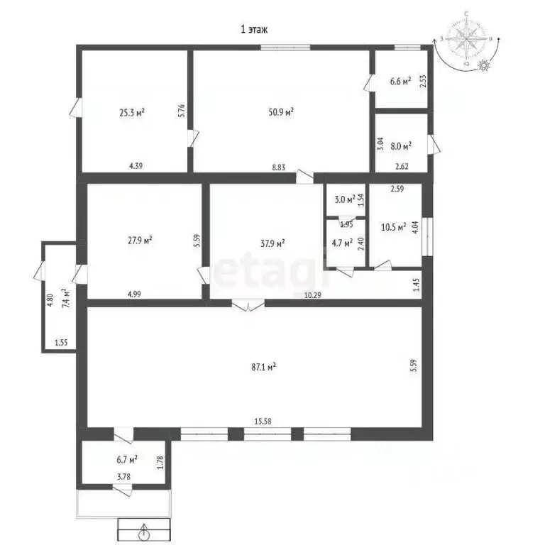 Помещение свободного назначения в Свердловская область, с. Туринская ... - Фото 2