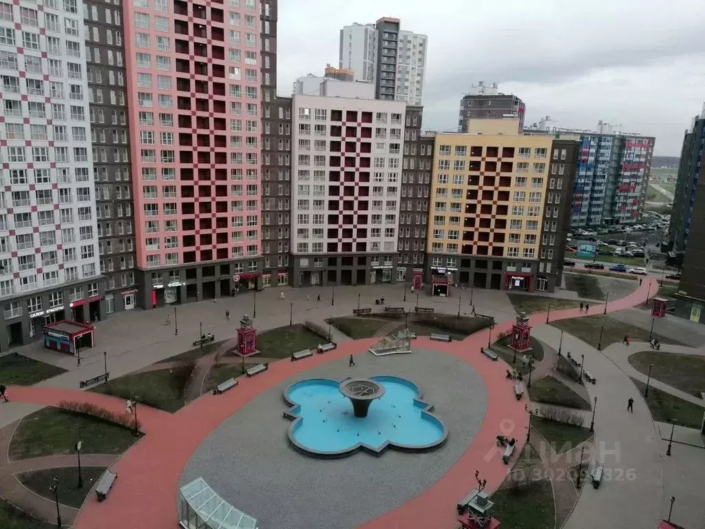 1-к кв. Ленинградская область, Кудрово г. Всеволожский район, ... - Фото 1