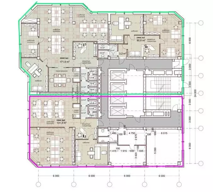 Офис в Новосибирская область, Новосибирск Депутатская ул., 46 (558 м) - Фото 1