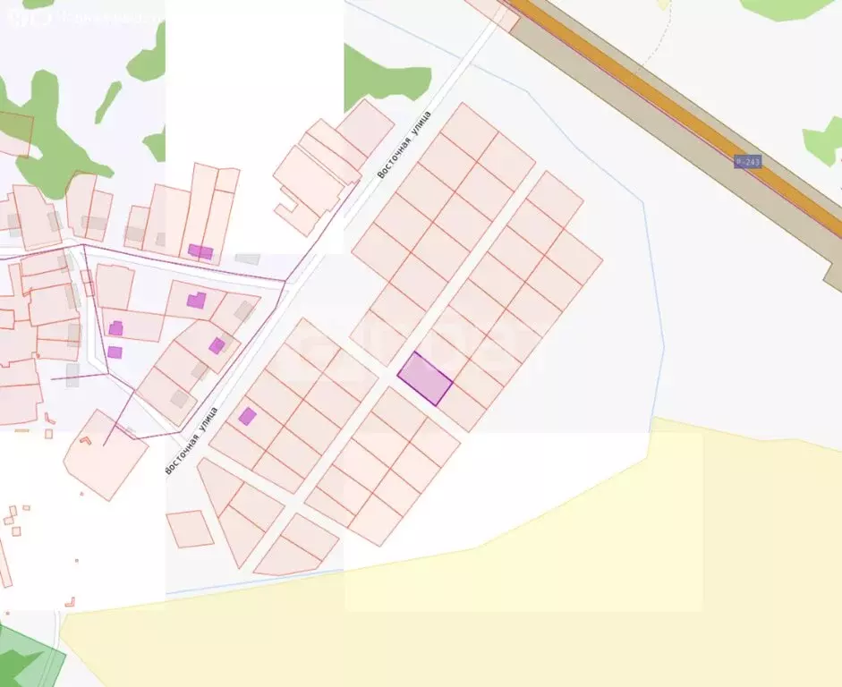 Участок в посёлок городского типа Судиславль, Восточная улица, 21 ... - Фото 1