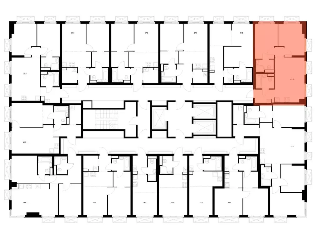 2-комнатная квартира: Москва, ЖК 2-й Иртышский, 1.1 (51.5 м) - Фото 1
