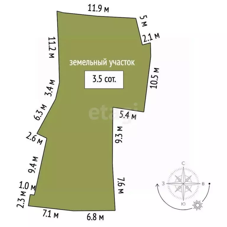 Участок в Крым, Ялта муниципальный округ, Массандра пгт ул. Винодела ... - Фото 2