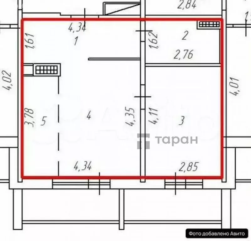 2-комнатная квартира: Челябинск, улица Александра Шмакова, 37 (40.3 м) - Фото 1