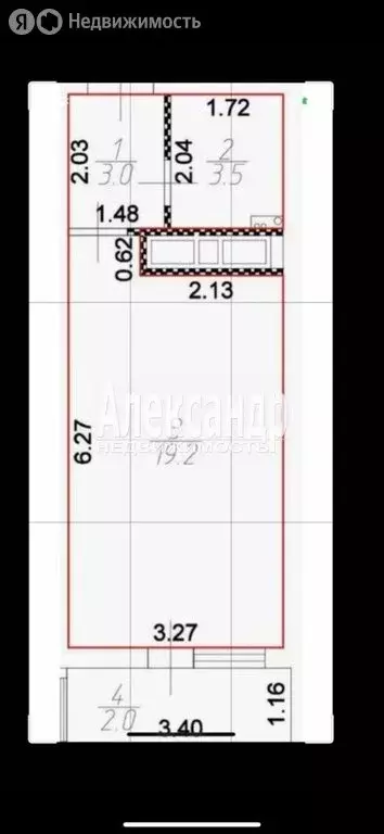 Квартира-студия: Мурино, улица Шувалова, 30 (25.9 м) - Фото 0