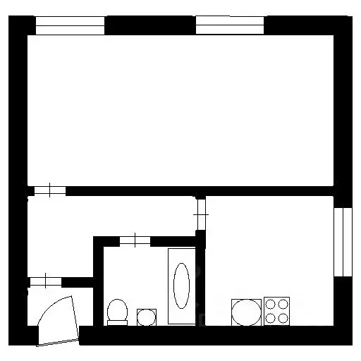 1-к кв. Пензенская область, Пенза просп. Победы, 16 (36.0 м) - Фото 2