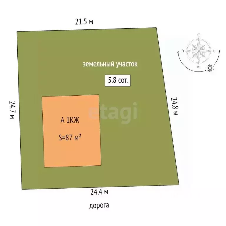 Дом в Тюменская область, Тюменский муниципальный округ, с. Перевалово ... - Фото 1