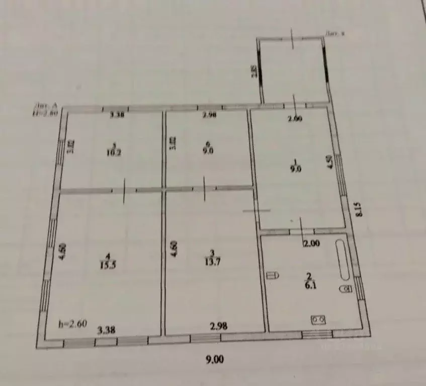 Дом в Волгоградская область, Фролово ул. Островского, 54 (65 м) - Фото 2