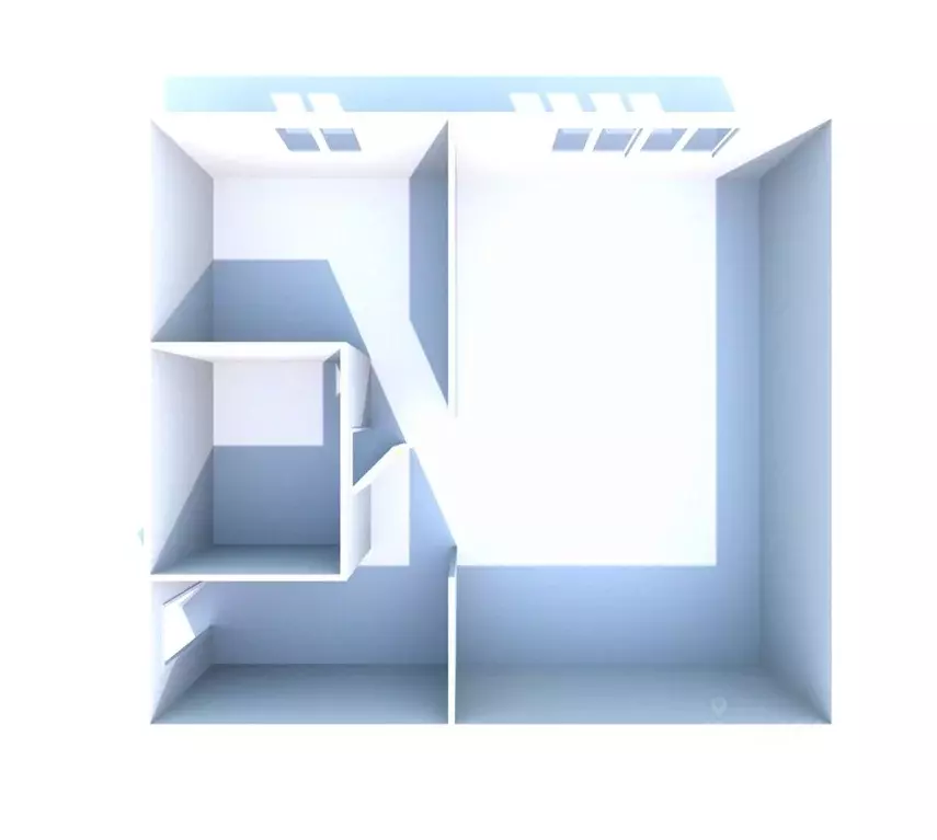 1-к кв. Курганская область, Курган ул. Томина, 106 (30.0 м) - Фото 2