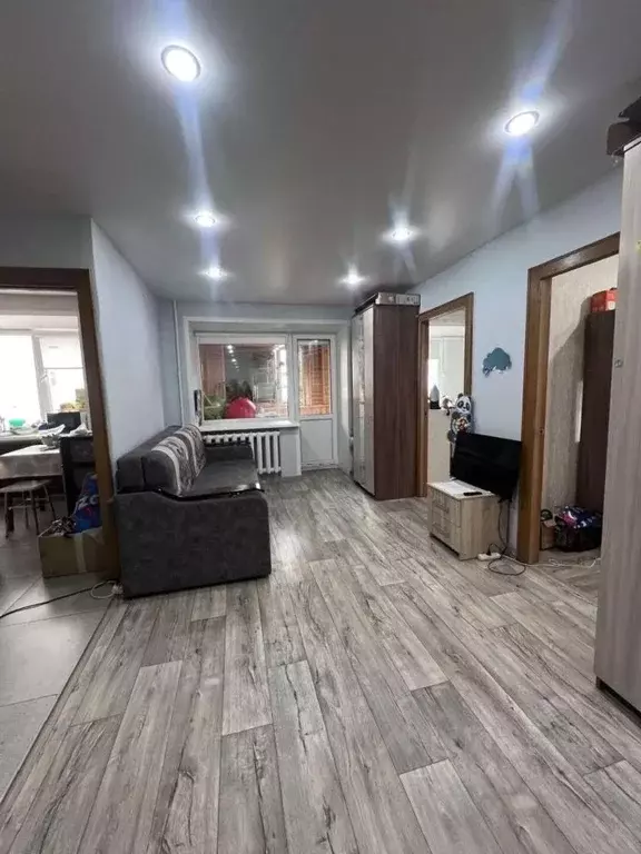 3-к кв. Татарстан, Зеленодольск ул. Ленина, 37 (43.3 м) - Фото 2