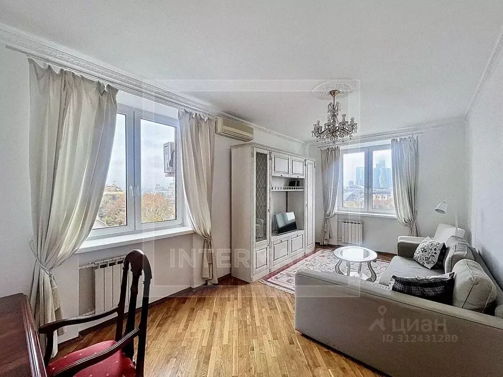 3-к кв. Москва Ростовская наб., 3 (70.0 м) - Фото 2