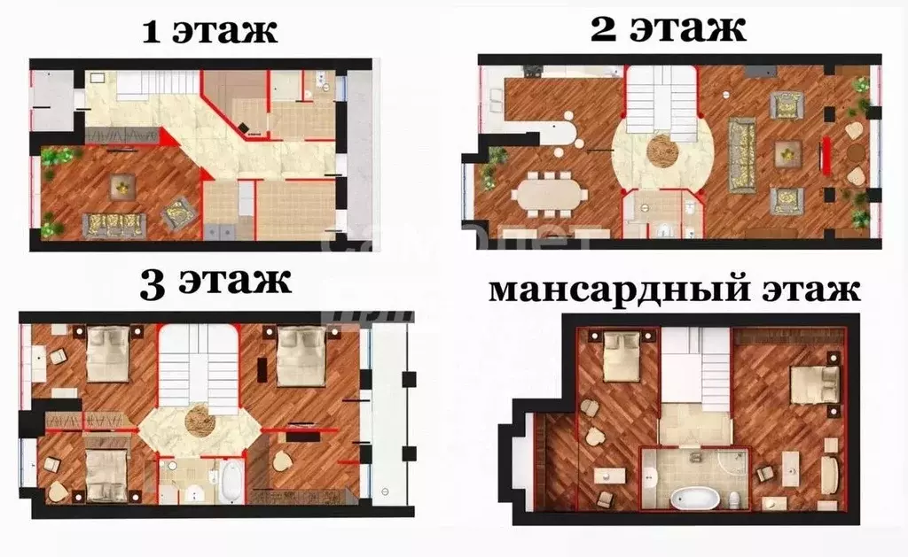 Таунхаус в Москва Остафьевская ул., 43к1 (474 м) - Фото 2
