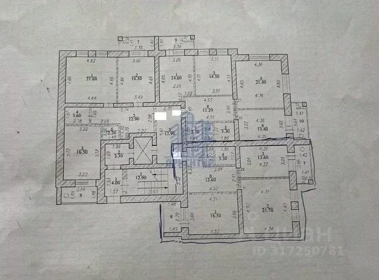 2-к кв. Чувашия, Чебоксары ул. Константина Иванова, 94 (70.0 м) - Фото 1