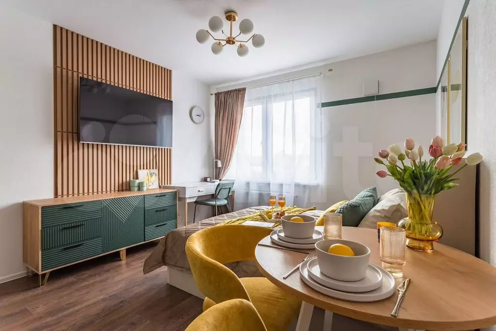 Квартира-студия, 25 м, 5/25 эт. - Фото 1